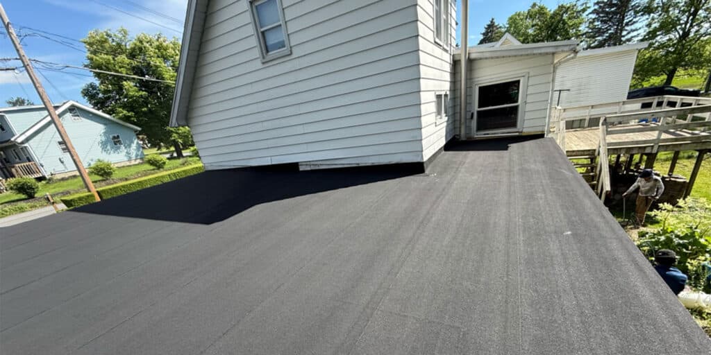 Freshly installed Roof in Troy NY