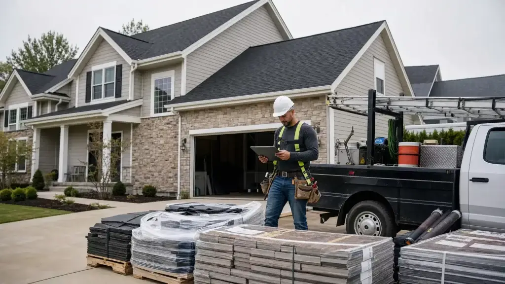 Professional Roofers at Work: Safety Steps That Protect Your Property