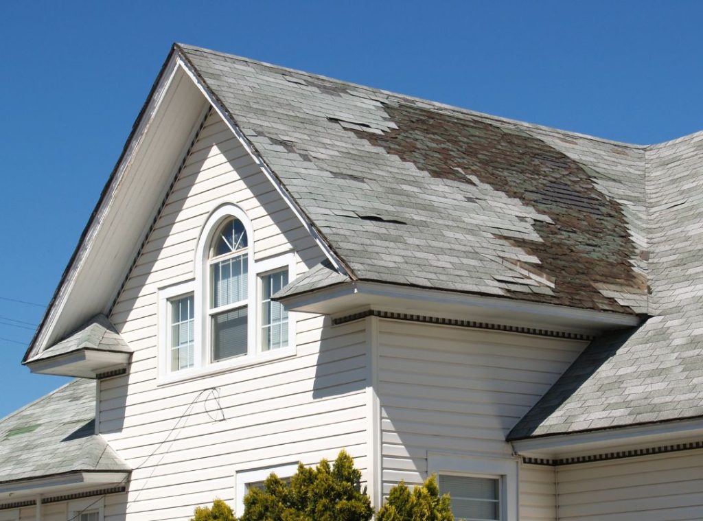 Roof Wind Damage Repair